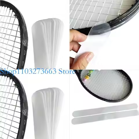 R6FE Tennis Rackets Paddle Head Protections Tape Racquet Head Guard Badmintons Rackets Head Protecto