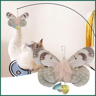 Cat Wand Toy Refill Cat Wand Replacement Toys Interactive Cat Teaser Wand Attachments Cat Butterfly 