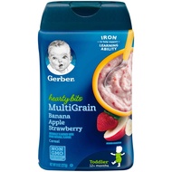 Gerber 12 Months+ Multigrain Banana Apple & Strawberry Baby Cereal 227g