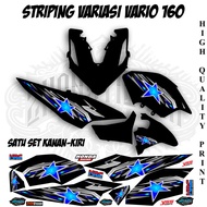 HONDA Striping Variations Vario 160HONDA Strip Stickers StarBINTANG Motorcycle Body Polet Stickers D