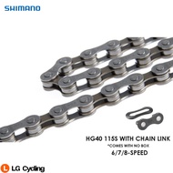 SHIMANO CHAIN HG40 6/7/8 SPEED 115 LINK HG53 9-SPEED 116 LINK no Box