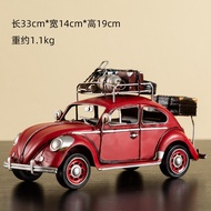 ของแต่งรูปแบบรถ VW Beetle วินเทจทำจากเหล็ก