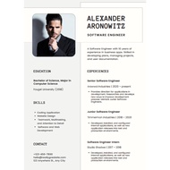 [Resume/CV/CL] Total 10 Resume Templates 2023