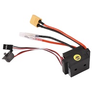 RC Hobby 60A ESC Brushed Motor Speed Controller with 2A BEC High Voltage 6-12V Brush ESC for RC Ship