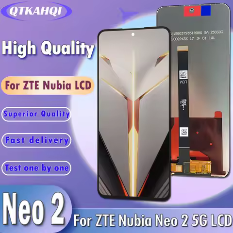 6.72" IPS For ZTE nubia Neo 2 5G LCD Display Touch Screen Digitizer Assembly Replacement For ZTE nub