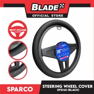 Sparco Steering Wheel Cover SPS145 37-39cm Diameter (Black)