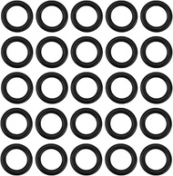 20pcs 10.6 x 6.8 x 1.9mm Black Rubber O-Ring Compatible with Honda Fuel Tank 6.8x1.9mm Equivalent 91