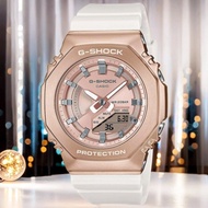 [Original] Casio G-Shock GM-S2100CW-7A Octagonal Peach Gold Ion Plated Bezel Ladies Watch