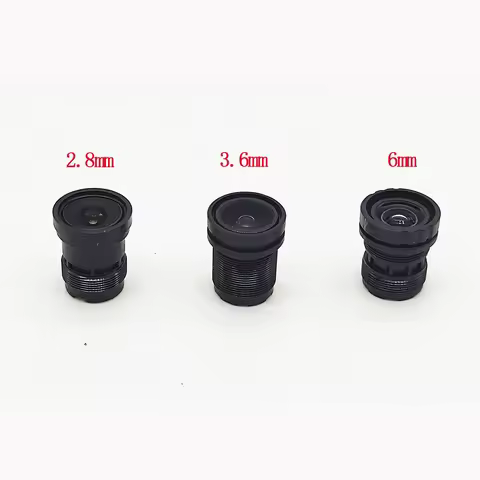 Marviosec 5MP 1/2.7 Inch M12 Interface 2.8 / 3.6 / 6 mm Optional Fixed Lens for HD CCTV IP Network C