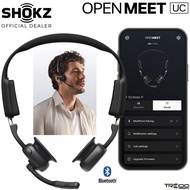 Shokz OpenMeet Bluetooth Bone Conduction Headset with Boom Mic