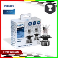 Philips Gen2 H4 Ultinon Essential LED Headlight Bulb 12V / 24V 21W 6500K 11342UE2X2 1 pair