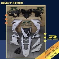 [READY STOCK] COVERSET/BODYSET HONDA RS150/RS150R V2 WINNER 150 (33) WHITE