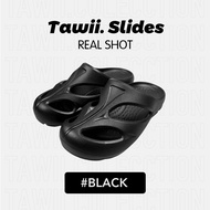 Tawii. รองเท้า รองเท้าหัวโต รองเท้าแตะมีรู ลําลองระบายอากาศได้ดี รองเท้าแตะ สําหรับผู้หญิง และผู้ชาย