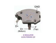 IC REGULATOR 12V LUCAS PERKINS