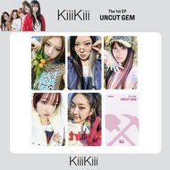 5-8pcs KIIIKIII UNCUT GEM Alumb WM SW MS Lomo Cards I DO ME Digging Ground work Starship Card KPOP P