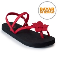 SANDAL WANITA TERBARU MEGUMI AZAZIA - RED