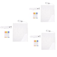 LED Note Board Glowing Acrylic Message Marker Board with Light Board Note Illuminated White Board