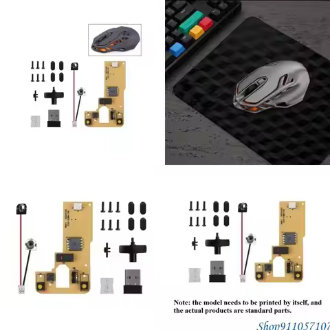 203B Wireless Mouse MH002 Components with Sustainable Battery and High Resolution