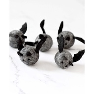 Tara Treasures Felt Bats Loose Parts - 5 Bats