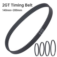 2GT Timing Belt 6mm Width Closed Loop Rubber Belts 3D Printer Timing Belt, GT2 Timing Belt