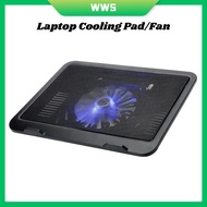 Laptop Cooling Pad/Cooling Fan N19 (Support 12inch To 14inch Laptop)