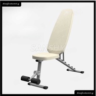 SANSHY Equipment Bench Exercise Home Gym Chair Folding Workout Bench Bench Press Multifunctional Dum
