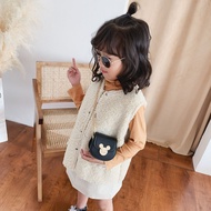 Little Girl Bag Fashionable Little Girl Bag Coin Purse Western Style Girl Messenger Bag Baby Accesso