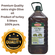 PURE Extra Virgin Olive Oil 5 Liters Sansur of Turkey