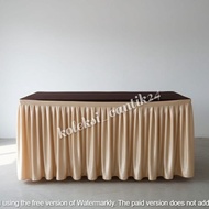 Standard tablecloth Cover 75cm high, 60cm wide, 120cm long, available in 3 sizes to Cover the full o