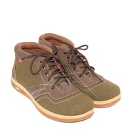 Milton Sepatu Sneakers Boot Pria Margo 02 - Cokelat