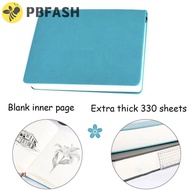 PBFASH Sketchbook, A4/A5/A6 Blank Inner Pages Writing Blank Notepad, Office Notebook 330 Sheets Supe