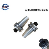 ARBOR BT50 ER25 80 long collet Chuck ER 25 holder BT 50 cnc Milling TST Taiwan standard