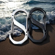 Gesper S Keluli Tahan Karat Bentuk 8 Gesper Pendakian Gunung Gesper Boleh Laras Kepala Ganda S