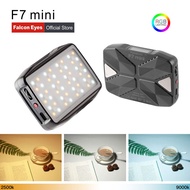 FalconEyes 5W Pocket F7 Mini RGB LED Light Android & iOS APP Control Adsorbable For Video/Youtube/Vl
