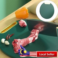 Chopping Board Round 35CM Kitchen Cutting Board With Handle Papan Pemotong Bulat Papan Landas Dapur