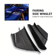 Aerodynamic ABS Winglet Kit for Motorcycles, Fairing Side Winglet Spoilers, Suitable for Yamaha MT03