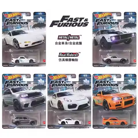 2025hot wheels speed and passion HNW46 Acura GTR R34 Porsche Mercedes Benz Cool Land Ze alloy base s
