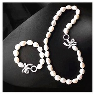 925 Perak Gesper Aksesori Gesper Ikatan Simpul Zirkon Gesper Besar Berbilang Baris Bunga Gesper Gela