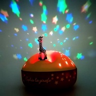 Trousselier - Sophie 長頸鹿潮流黃自轉投影燈