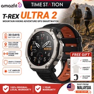 AMAZFIT T-Rex Ultra 2 Smart Watch Jam Running GPS Strave Watch Hiking Amazfit Watch Hyrox Amazfit Sm