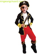 Kids Costume - Role Play For Pirate Main Peranan Kostum Lanun Hadiah Baju Budak Pakaian Halloween An