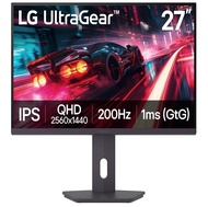 LG UltraGear Gaming Monitor 27G610A-B.ATMQ - 27"/2K/IPS/200Hz/1ms/FreeSync Premium/3Y*3 MNL-002481