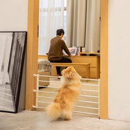 No perforation dog gate pet gate barrier barrier gate indoor kitchen puppy detachable gate bar
