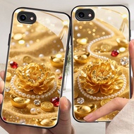 rich Casing for vivo y81,y85,y91,y93,y97,y95,x20,x23,x50,x70,x80,x90/pro,x100 tempered glass case (W