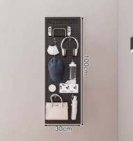 Pegboard เหล็ก 120x50 ซม. กระดานแขวนเครื่องมือ ติดผนัง แขวนของ จัดเก็บอุปกรณ์ ตะขอแข็งแรง ทนทาน รับน