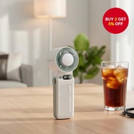 F5PRO Portable Mini Turbo Fan 8000mAh 30-Hour Foldable Handheld AC High Speed Cooler