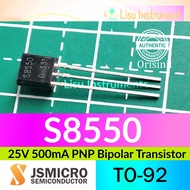 S8550 25V 500mA PNP Bipolar Transistor 8550 TO-92 JSMSEMI ORIGINAL