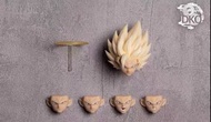 DKO 超二悟空實色 & 透金色 龍珠shf 適用