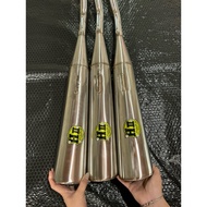 H2 v1 H2 POWER PIPE - 44mm for Smash 115/110, Wave 100, Wave 125, XRM 125, RS 125 Carb