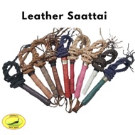 Leather Saattai/ Leather Chattai/லெதர் சாட்டை/Leather Whip | லெதர் சாட்டை | Cemet Kulit